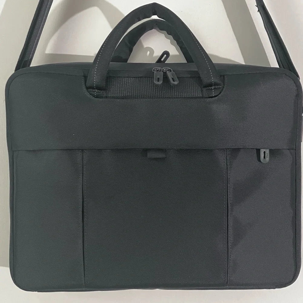 Dell Laptop Bag Briefcase with Shoulder Strap Black Sturdy Professional …
